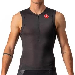 Castelli Free Tri 2 Sleeveless Top - Black 010