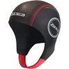 Zone3 Neoprene Swim Cap - Black/red/white