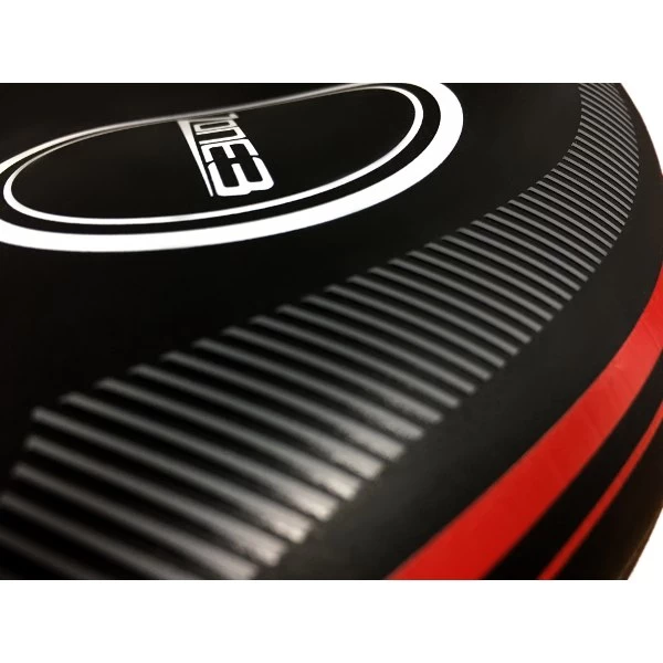 Zone3 Neoprene Swim Cap - Black/red/white 7 Zone3 Neoprene Swim Cap - Black/red/white - Image 5