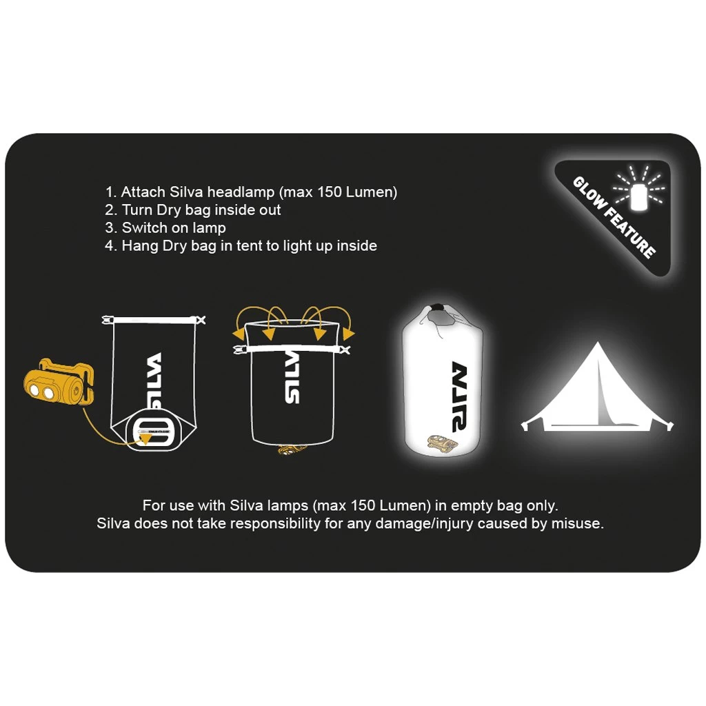 Silva Carry Dry Bag TPU - 3 Liter 4 Silva Carry Dry Bag TPU - 3 Liter - Image 2