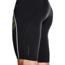 Speedo Men's Speedo Fit Panel Jammer - Black/oxid Grey/lime Punch -Aqua Fit Shop 221495 06 d 422138