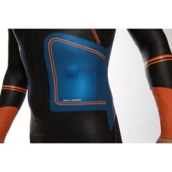 Zone3 Men's Evolution Swimrun Wetsuit - Black/blue/orange -Aqua Fit Shop 223839 03 d 427832