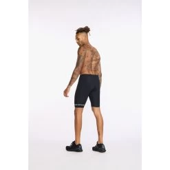 2XU Aero 9" Tri Shorts - Black/white -Aqua Fit Shop 2xu aero 9 inch tri short black white 2 1180602