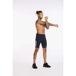 2XU Aero 9" Tri Shorts - Black/white -Aqua Fit Shop 2xu aero 9 inch tri short black white 8 1180610