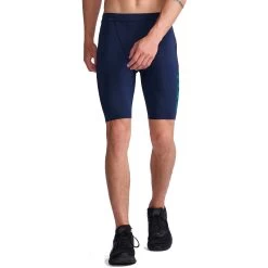 2XU Aero 9" Tri Shorts - Midnight/jade