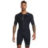 2XU Aero Sleeved Trisuit - Black/white -Aqua Fit Shop 2xu aero sleeved trisuit black white 7 1440549