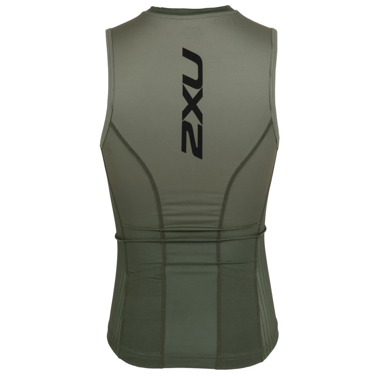 2XU Aero Tri Singlet - Alpine/periscope 4 2XU Aero Tri Singlet - Alpine/periscope - Image 2