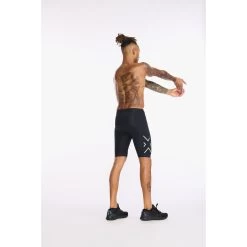 2XU Core Tri Shorts - Black/white -Aqua Fit Shop 2xu core tri short black white6 1180829