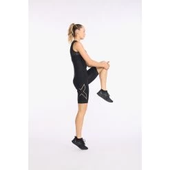 2XU Light Speed Front Zip Women's Trisuit - Black/gold 24 2XU Light Speed Front Zip Women's Trisuit - Black/gold -Aqua Fit Shop 2xu light speed front zip women s trisuit black gold 13 1181500