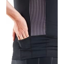 2XU Perform Tri Singlet - Black/shadow -Aqua Fit Shop 2xu perform tri singlet triathlonshirt blackshadow 816614