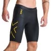 2XU Propel Buoyancy Shorts - Black/ambition -Aqua Fit Shop 2xu propel buoyancy shorts black ambition 2 1530869
