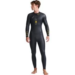 2XU Propel P:1 Wetsuit - Black/ambition -Aqua Fit Shop 2xu propel p 1 wetsuit black ambition 7 1459559
