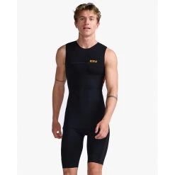 2XU Propel Swimskin - Black/turmeric -Aqua Fit Shop 2xu propel swimskin black turmeric 2 1296875