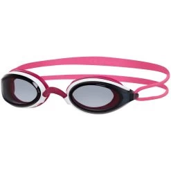 Zoggs Fusion Air Swimming Goggles - White/Pink/Smoke