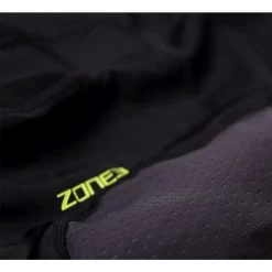 Zone3 Men's Aquaflo Plus Short Sleeve Trisuit - Black/grey/neon Green -Aqua Fit Shop 314132 04 d 649155