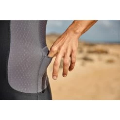 Zone3 Men's Aquaflo Plus Short Sleeve Trisuit - Black/grey/neon Green -Aqua Fit Shop 314136 08 d 649177