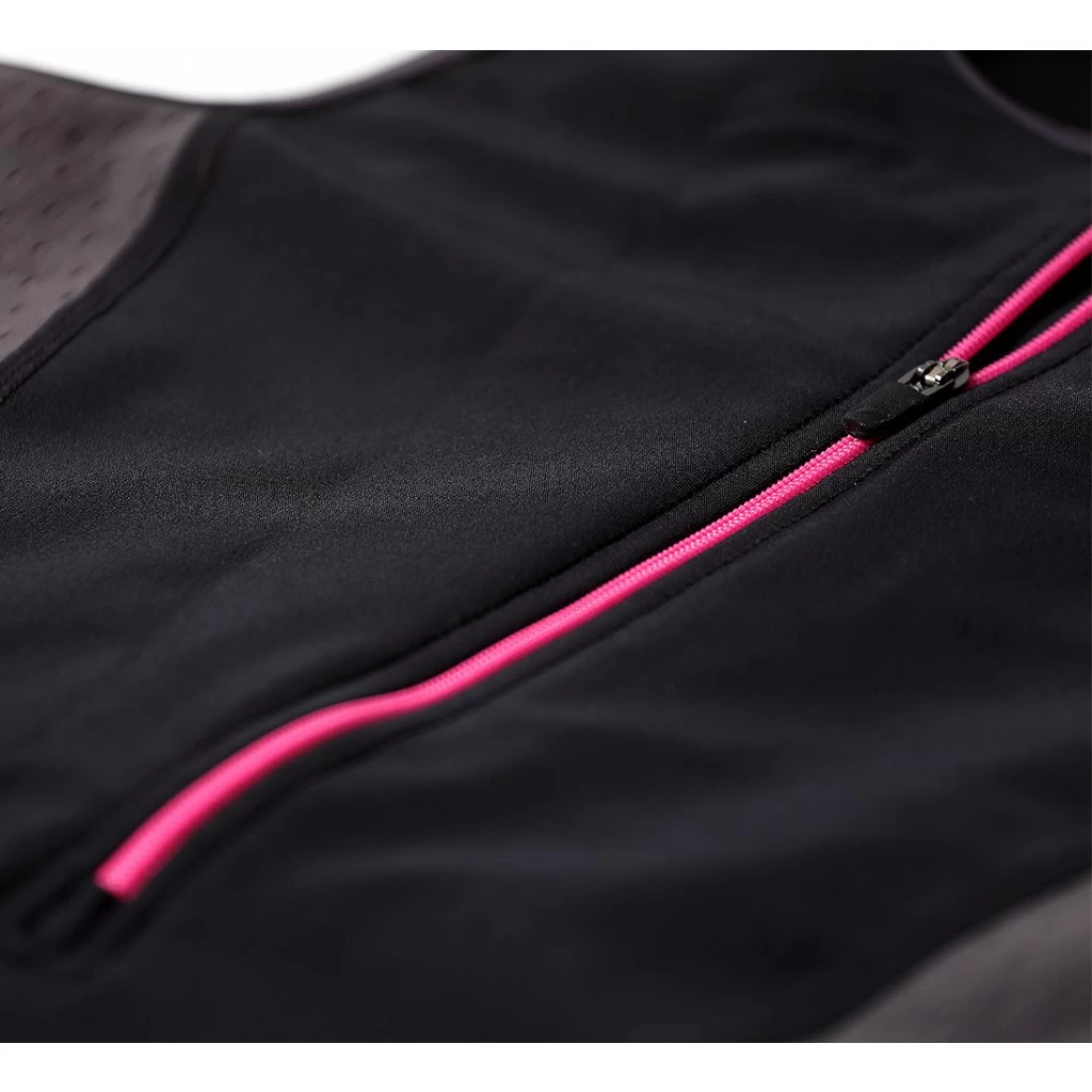 Zone3 Women's Aquaflo Plus Trisuit - Black/grey/neon Pink 8 Zone3 Women's Aquaflo Plus Trisuit - Black/grey/neon Pink - Image 6