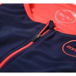 Zone3 Women's Aquaflo Plus Tri Top - Navy/coral -Aqua Fit Shop 314209 02 d 649357