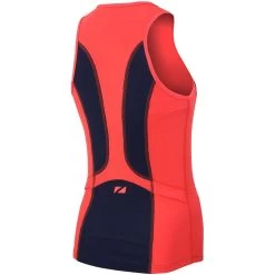 Zone3 Women's Aquaflo Plus Tri Top - Navy/coral -Aqua Fit Shop 314217 01 d 649379
