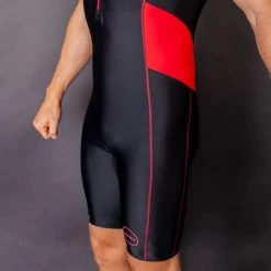 Zone3 Men's Activate Trisuit - Black/red -Aqua Fit Shop 314226 07 d 649399