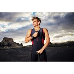 Zone3 Men's Activate Trisuit - Black/red -Aqua Fit Shop 314226 12 d 649403