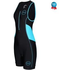 Zone3 Women Activate Trisuit - Black/turquoise