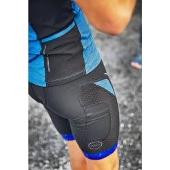 Zone3 Men's Performance Culture Tri Top - Marl Navy/black -Aqua Fit Shop 314465 13 d 649936