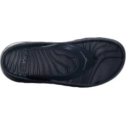 Hoka Ora Recovery Flip 2 Thong Sandals - Black / Dark Gull Gray -Aqua Fit Shop 315834 05 d 653768