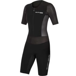 Endura QDC Drag2Zero S/S Women's Tri Suit SST - Black