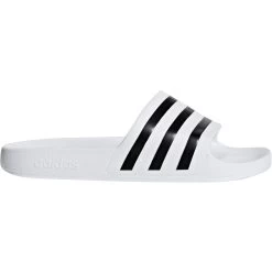 Adidas Adilette Aqua Slides Bathing Shoes - Cloud White/core Black/cloud White F35539