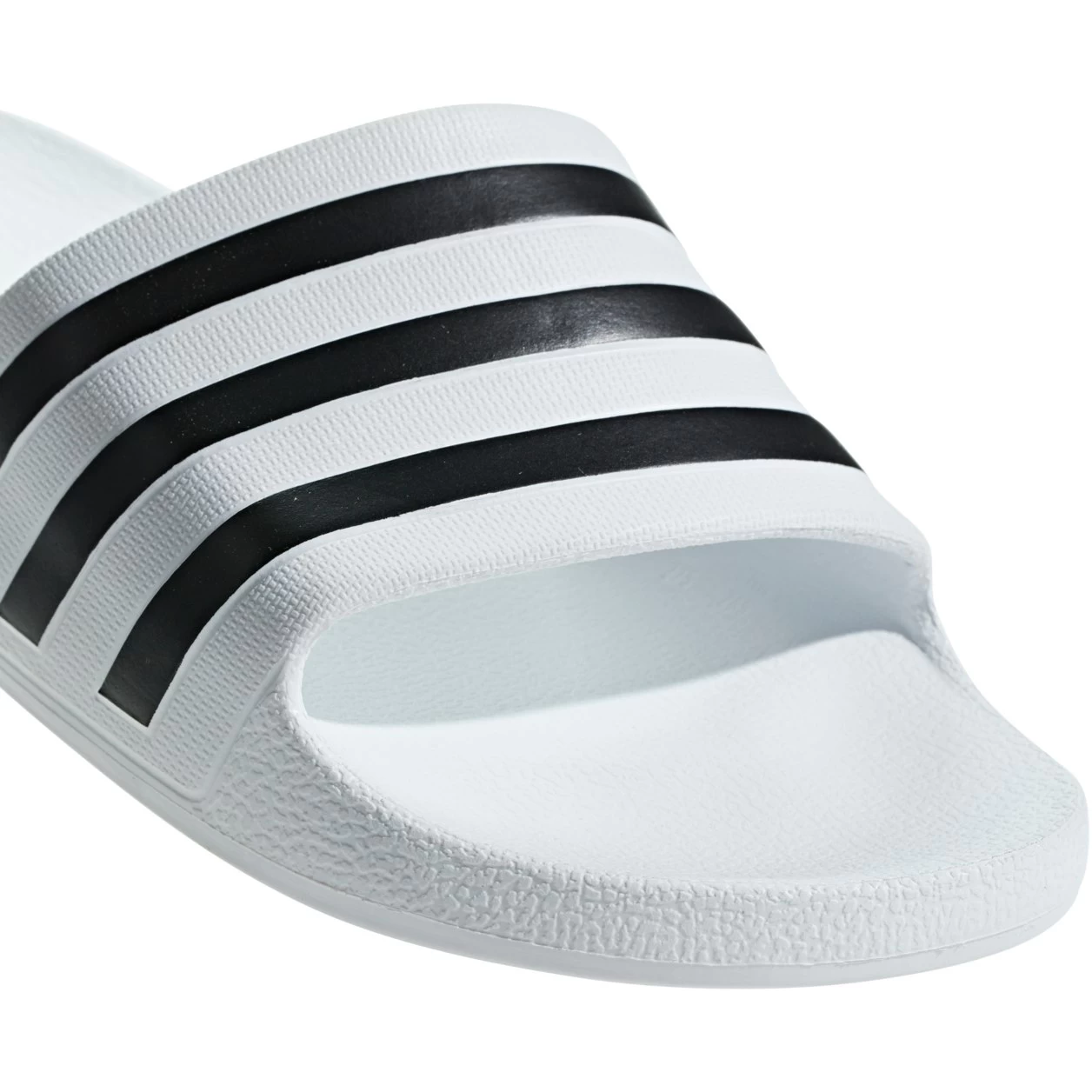 Adidas Adilette Aqua Slides Bathing Shoes - Cloud White/core Black/cloud White F35539 5 Adidas Adilette Aqua Slides Bathing Shoes - Cloud White/core Black/cloud White F35539 - Image 3