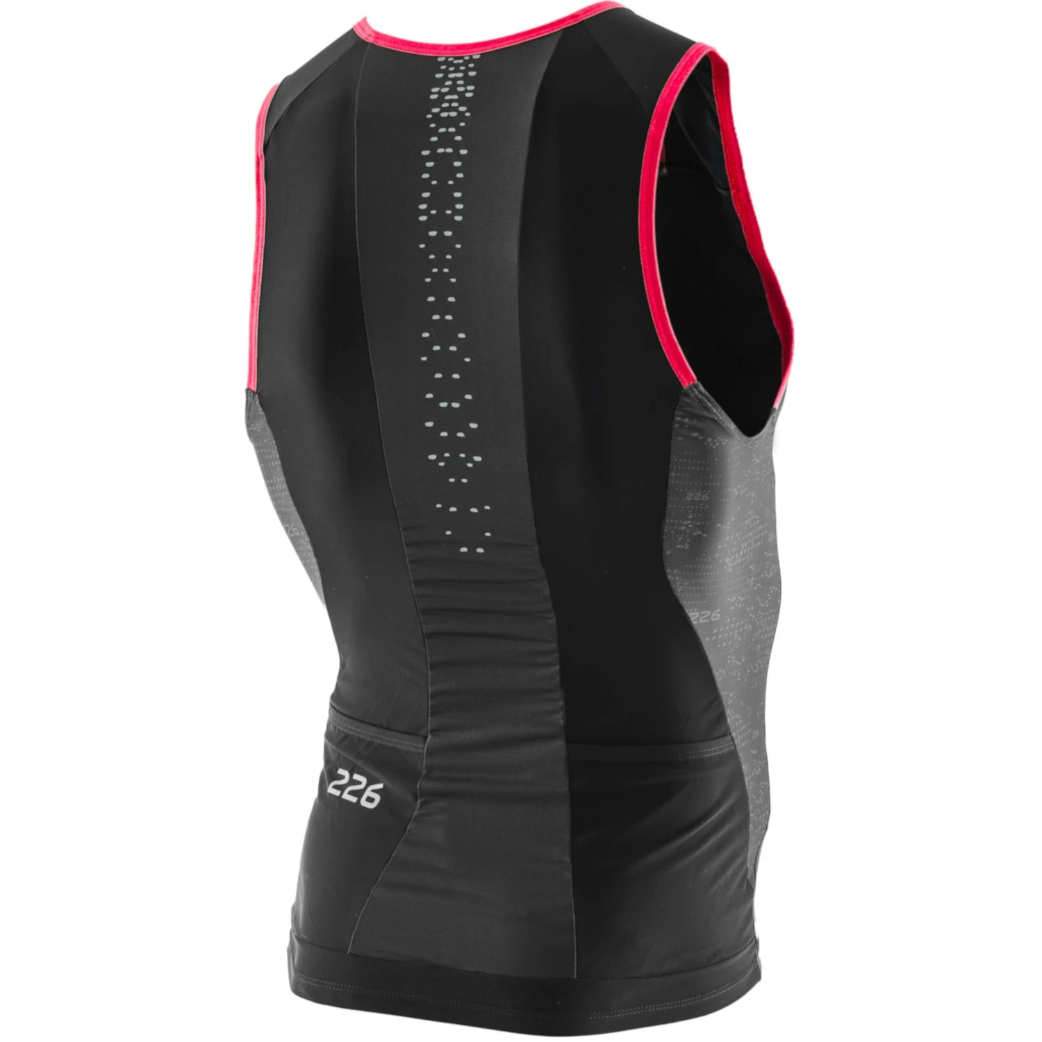 Orca 226 Men's Tri Tank - Orange/black 4 Orca 226 Men's Tri Tank - Orange/black - Image 2