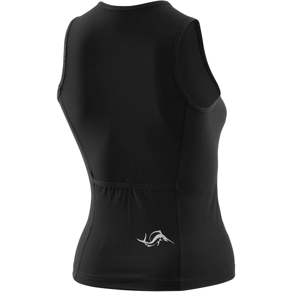 Sailfish Womens Tritop Comp Triathlon Top 2020 - Black/grey 4 Sailfish Womens Tritop Comp Triathlon Top 2020 - Black/grey - Image 2