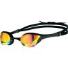 Arena Cobra Ultra Swipe Mirror Swimming Goggle - Yellow Copper - Black
