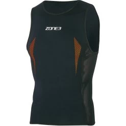 Zone3 Unisex SwimRun Top - Black/orange
