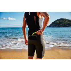 Zone3 Unisex SwimRun Top - Black/orange -Aqua Fit Shop 352205 06 d 754722