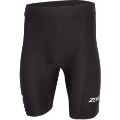 Zone3 Men's Lava Long Distance Shorts - Black/white