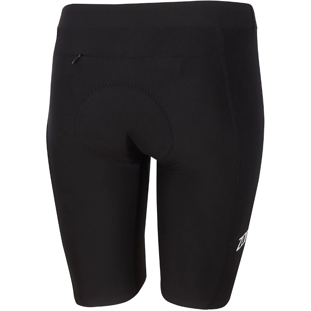 Zone3 Women's Lava Shorts - Black/white 4 Zone3 Women's Lava Shorts - Black/white - Image 2