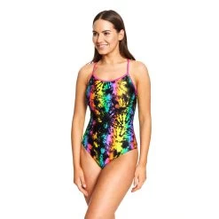 Zoggs Dreamer Lattice Back Women Swimsuit - Multi 14 Zoggs Dreamer Lattice Back Women Swimsuit - Multi -Aqua Fit Shop 352598 04 d 755988