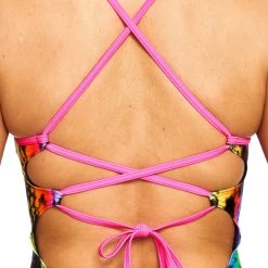 Zoggs Dreamer Lattice Back Women Swimsuit - Multi 17 Zoggs Dreamer Lattice Back Women Swimsuit - Multi -Aqua Fit Shop 352598 07 d 755991