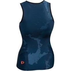 PEARL IZUMi Elite Pursuit Graphic Tri Singlet Women 13221805 - Navy/fiery Coral Cosmic - 6XY -Aqua Fit Shop 362425 01 d 781270