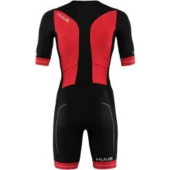 HUUB Design Race Long Course Trisuit - Black/red -Aqua Fit Shop 362682 01 d 781710