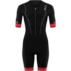 HUUB Design Race Long Course Trisuit - Black/red -Aqua Fit Shop 362682 02 d 781711