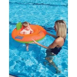 Zoggs Kids Trainer Seat - Orange/Green 7 Zoggs Kids Trainer Seat - Orange/Green -Aqua Fit Shop 56376 02 d 90094