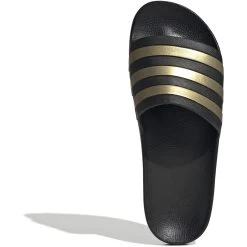 Adidas Adilette Aqua Slides Bathing Shoes - Core Black/gold Metal/core Black EG1758 -Aqua Fit Shop adidas adilette aqua slides bathing shoes core black gold metal core black eg1758 4 1358442