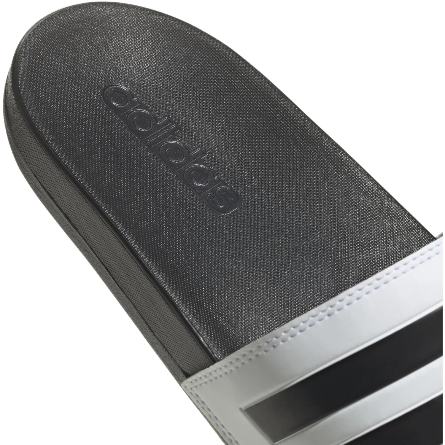 Adidas Adilette Comfort Sandals - White/core Black/core Black GZ5893 10 Adidas Adilette Comfort Sandals - White/core Black/core Black GZ5893 - Image 8