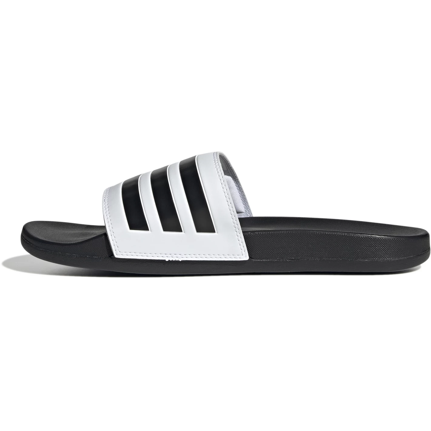 Adidas Adilette Comfort Sandals - White/core Black/core Black GZ5893 5 Adidas Adilette Comfort Sandals - White/core Black/core Black GZ5893 - Image 3
