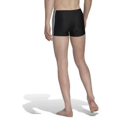 Adidas Classic 3-Stripes Swim Boxer Men - Black/white HT2073 -Aqua Fit Shop adidas mens 3 stripes swim boxer black white ht2073 4 1356539