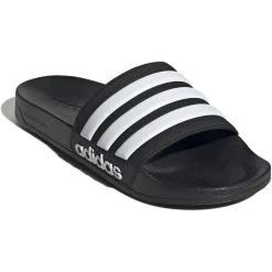 Adidas Shower Adilette Slides Bathing Shoe - Core Black/white/core Black GZ5922 -Aqua Fit Shop adidas shower adilette slides bathing shoe core black white core black gz5922 4 1238688