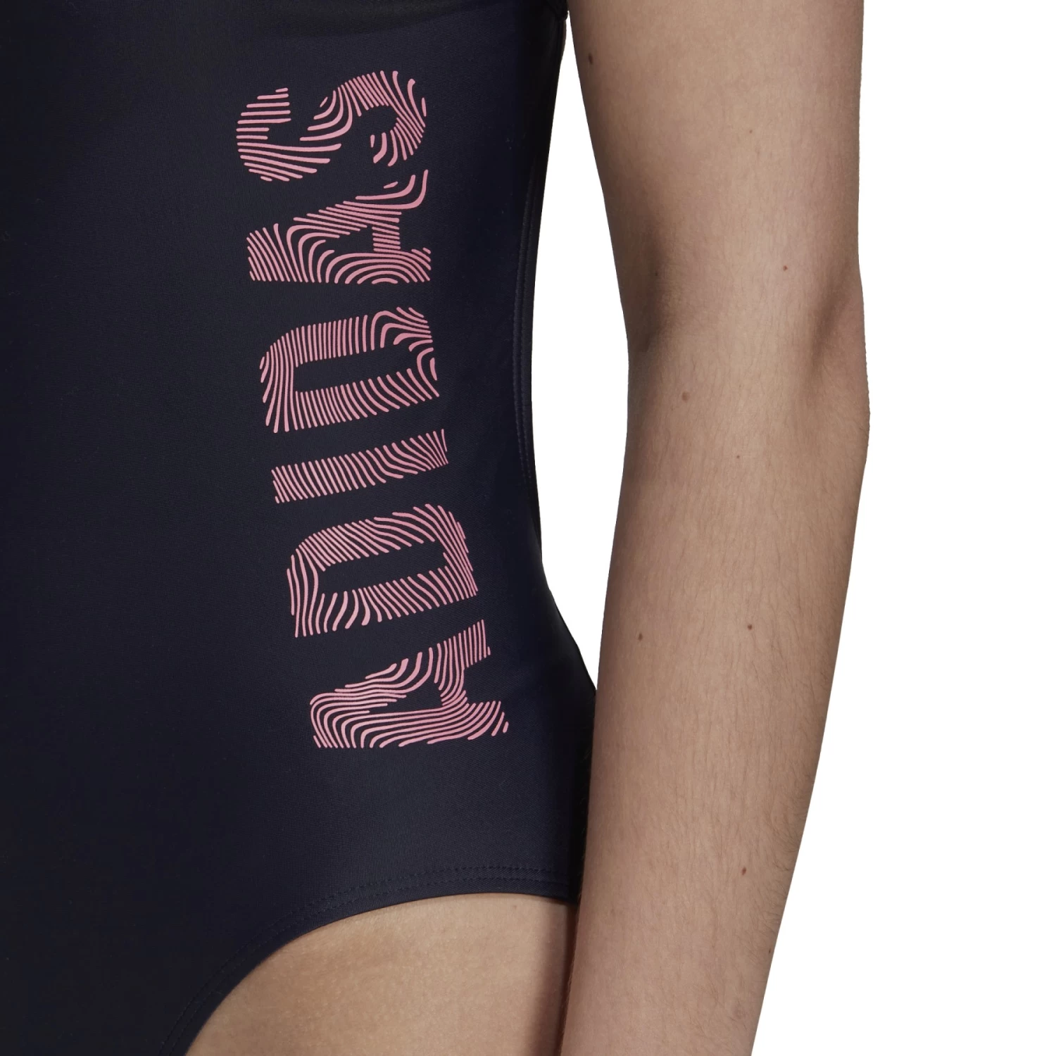 Adidas Thin Straps Branded Swim Suit Women - Legend Ink/bliss Pink HL8444 5 Adidas Thin Straps Branded Swim Suit Women - Legend Ink/bliss Pink HL8444 - Image 3